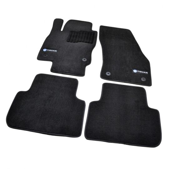 AVTM Коврики в салон текстильные Volkswagen Tiguan II '15- Черные Premium (Комплект 5шт.)