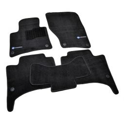 AVTM Коврики в салон текстильные Volkswagen Touareg II '10- Черные Premium (Комплект 5шт.)