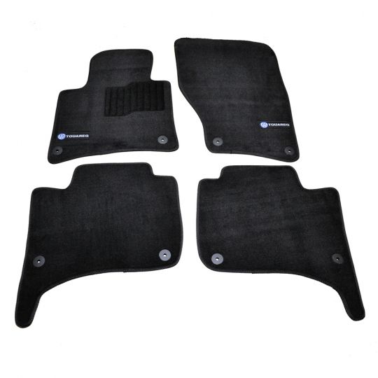 AVTM Коврики в салон текстильные Volkswagen Touareg II '10- Черные Premium (Комплект 5шт.)