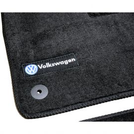 AVTM Коврики в салон текстильные Volkswagen Touareg III '18- Черные Premium (Комплект 5шт.)
