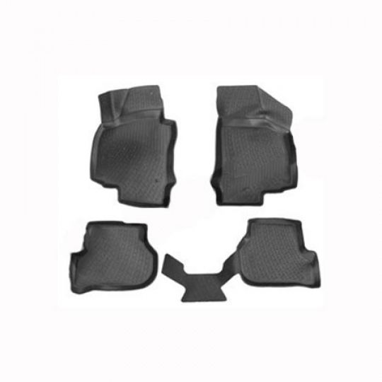 L.LOCKER Коврики в салон глубокие Volkswagen Golf VI '08-12 (Комплект 4шт.)