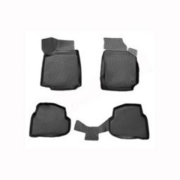 L.LOCKER Коврики в салон глубокие Volkswagen Polo V '09- седан (Комплект 4шт.)