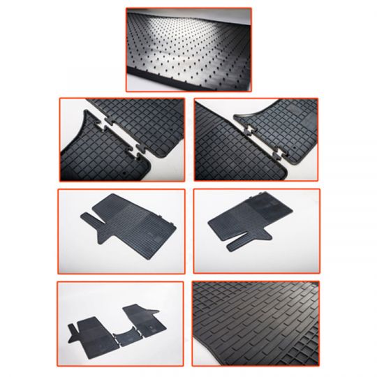 STINGRAY Коврики в салон Volkswagen T6 '15- (1+1) (Комплект 3шт.)