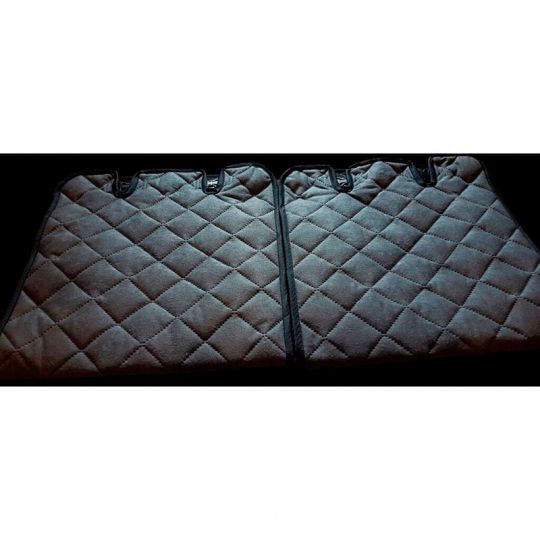 Авторитет Накидки универсальные на передние сиденья Стандарт Алькантара Графит (2 шт.)