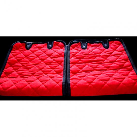 Авторитет Накидки универсальные на передние сиденья Широкие Алькантара Красные (2 шт.) Авторитет Накидки универсальные на передние сиденья Широкие Алькантара Красные (2 шт.)