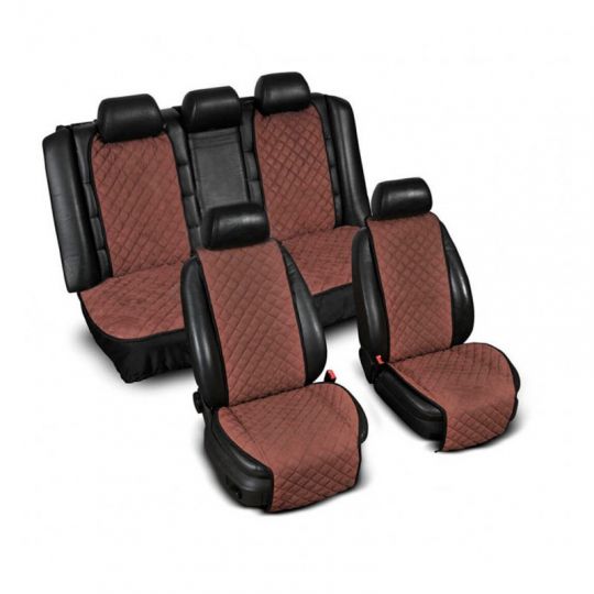 Авторитет накидки универсальные Широкие полный к-т Темно-коричневые (5 шт.)