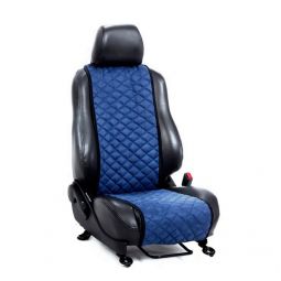 Авторитет Накидки универсальные на передние сиденья Стандарт Алькантара Синие (2 шт.)