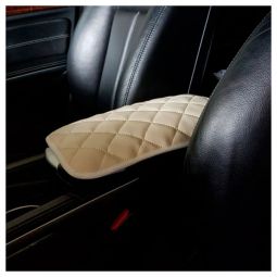 Авторитет Накидка на подлокотник Стандарт Экокожа Бежевая