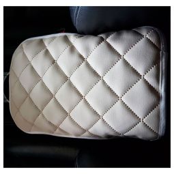 Авторитет Накидка на подлокотник Широкий Экокожа Бежевая