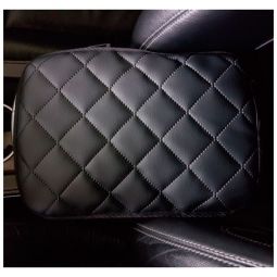 Авторитет Накидка на подлокотник Широкий Экокожа Черная