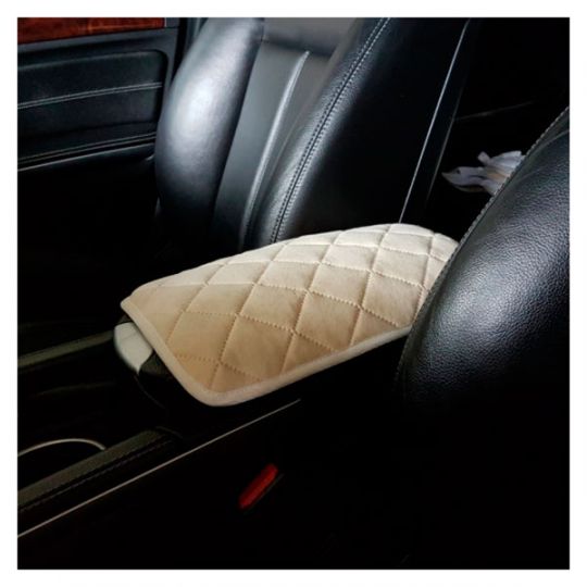 Авторитет Накидка на подлокотник Стандарт Алькантара Бежевая