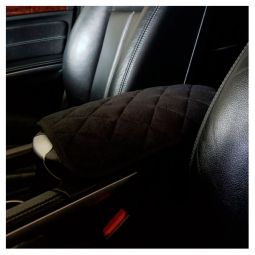 Авторитет Накидка на подлокотник Стандарт Алькантара Черная