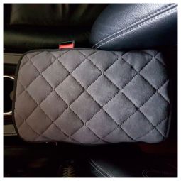 Авторитет Накидка на подлокотник Широкая Алькантара Графит