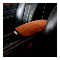 Авторитет Накидка на подлокотник Стандарт Алькантара Коричневая