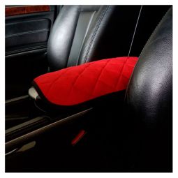 Авторитет Накидка на подлокотник Стандарт Алькантара Красная Авторитет Накидка на подлокотник Стандарт Алькантара Красная