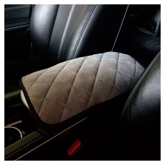 Авторитет Накидка на подлокотник Стандарт Алькантара Серый-металик Авторитет Накидка на подлокотник Стандарт Алькантара Серый-металик