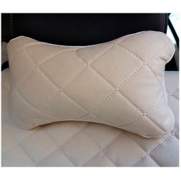 Авторитет подушка-подголовник Алькантара Бежевая Авторитет подушка-подголовник Алькантара Бежевая