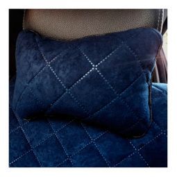 Авторитет подушка-подголовник Алькантара Темно-синяя Авторитет подушка-подголовник Алькантара Темно-синяя