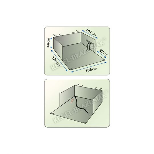 Kegel Чехол для перевозки собак Dexter (экокожа)
