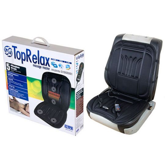 Vitol SJ106R001 Накидка на сиденье массажная с подогревом (5 моторов)