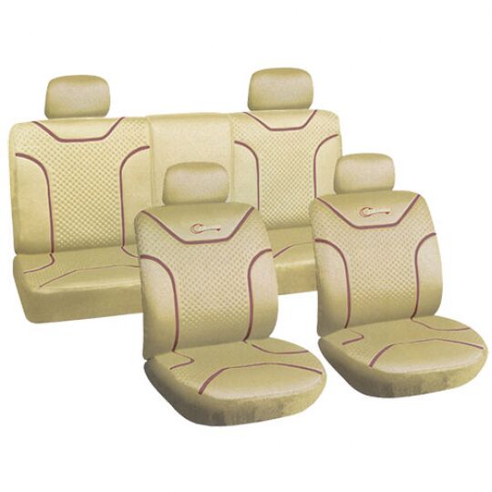 Milex Classic Комплект чехлов на автомобильные сидения, Бежевые