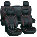 Milex Classic Комплект чехлов на автомобильные сидения, Черный