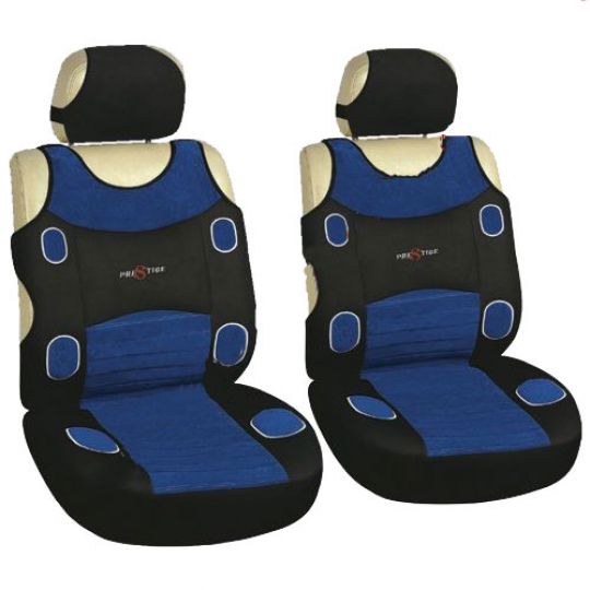 Milex Prestige Чехлы на переднее автомобильные сидения Синие Milex Prestige Чехлы на переднее автомобильные сидения Синие