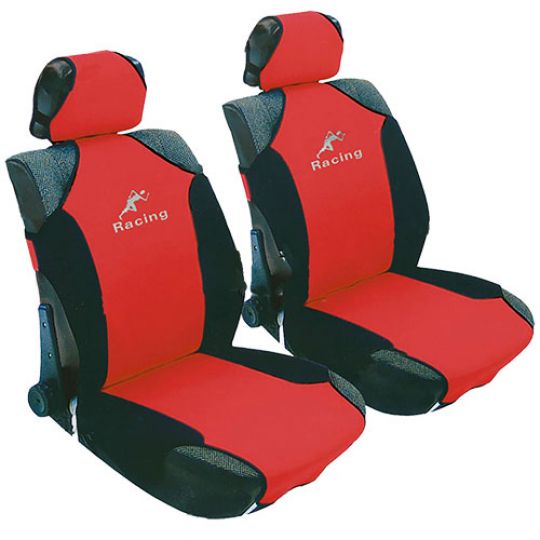 Milex Racing Комплект чехлов на переднее сидения Красные