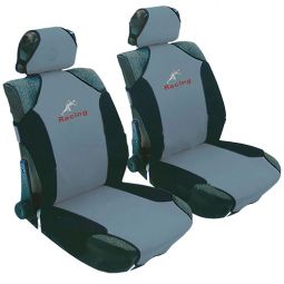 Milex Racing Комплект чехлов на переднее сидения Серые