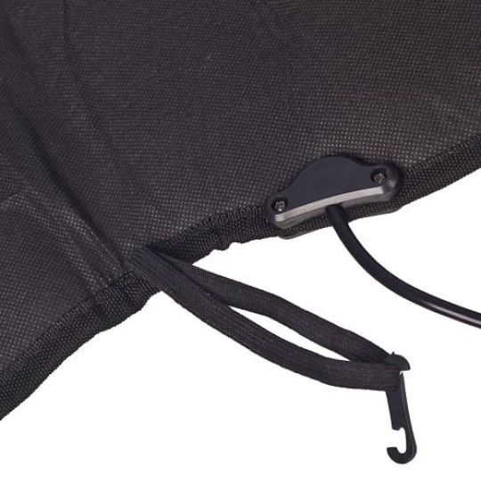 Vitol ZL8266 BK Накидка на сиденье с подогревом  (117*50 см)