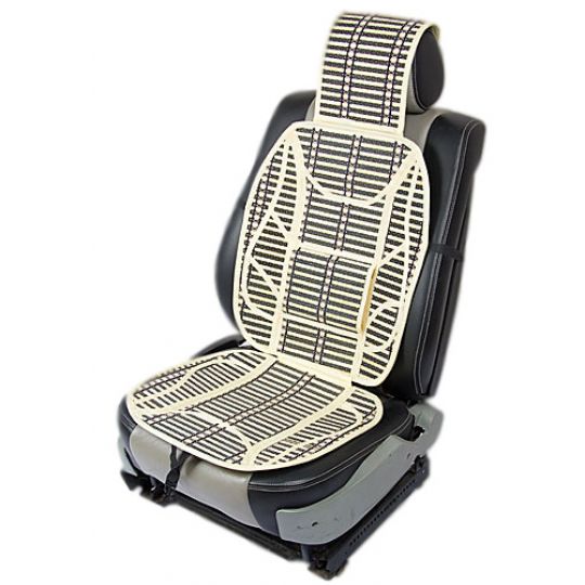 Vitol Накидка на сиденье бамбуковая SC9037 (компл.2шт.) Vitol Накидка на сиденье бамбуковая SC9037 (компл.2шт.)