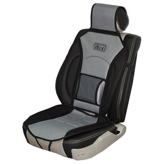Vitol Накидка на сиденье дерматин+сетка MF 1007