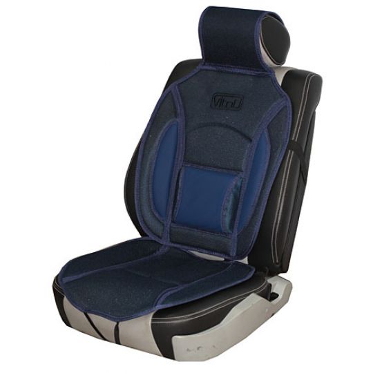 Vitol Накидка на сиденье дерматин+сетка MF 1007