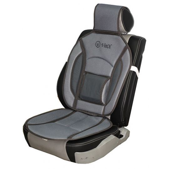 Vitol Накидка на сиденье дерматин+сетка MF 1007