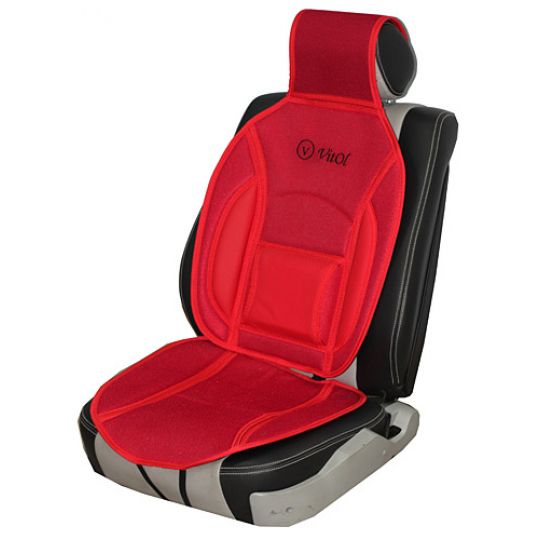 Vitol Накидка на сиденье дерматин+сетка MF 1007