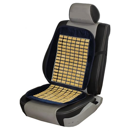 Vitol Накидка на сиденье велюр+дерево FD-127 Vitol Накидка на сиденье велюр+дерево FD-127