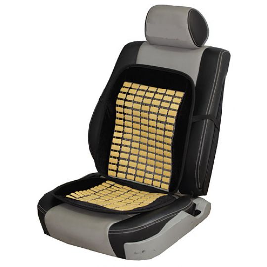 Vitol Накидка на сиденье велюр+дерево FD-127 Vitol Накидка на сиденье велюр+дерево FD-127