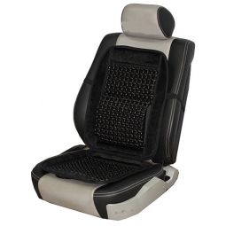 Vitol Накидка на сиденье велюр+косточка MF 825-1