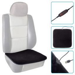 Vitol VH-0509 Накидка на сиденье с подогревом черный (42*40 см) 5V USB