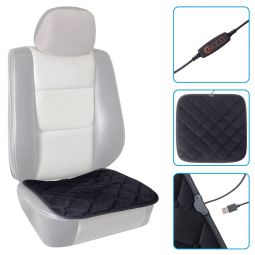 Vitol VHR-0507 Накидка на сиденье с подогревом черный (42*40 см) 5V USB