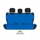 Чехлы майки Kegel-Blazusiak Cotton на автомобильные задние сидения  (синие)