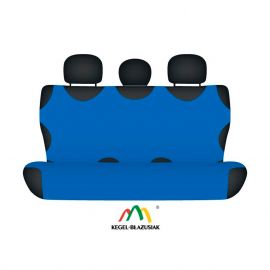Чехлы майки Kegel-Blazusiak Cotton на автомобильные задние сидения  (синие)