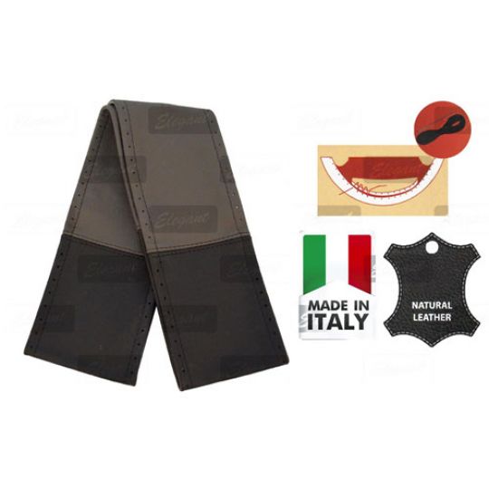 Elegant  Оплетка (чехол) на руль обшиваемая кожа EL105 023 (4 шва)