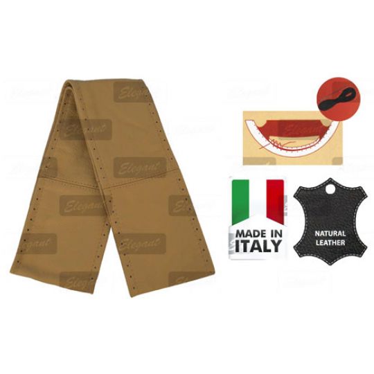 Elegant  Оплетка (чехол) на руль обшиваемая кожа EL105 072 (4 шва)