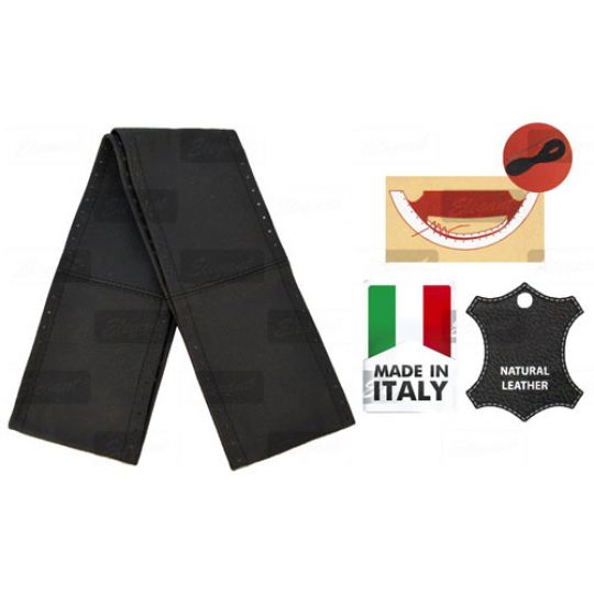 Elegant  Оплетка (чехол) на руль обшиваемая кожа EL105 003 (4 шва)