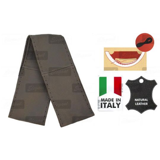 Elegant  Оплетка (чехол) на руль обшиваемая кожа EL105 013 (4 шва)