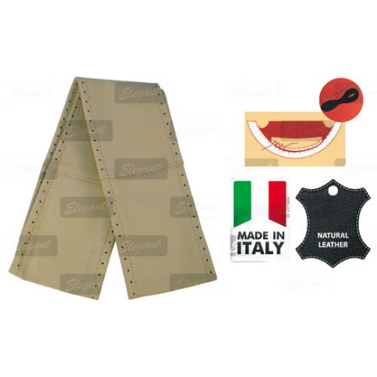 Elegant  Оплетка (чехол) на руль обшиваемая кожа EL105 092 (4 шва)