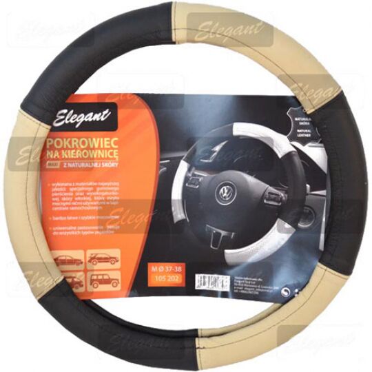 Elegant Чехол на руль кожа EL105 202