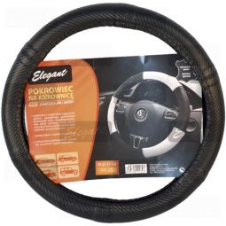 Elegant Чехол на руль кожа карбон EL105 232