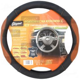 Elegant Чехол на руль кожа массажер перфорированный EL105 711